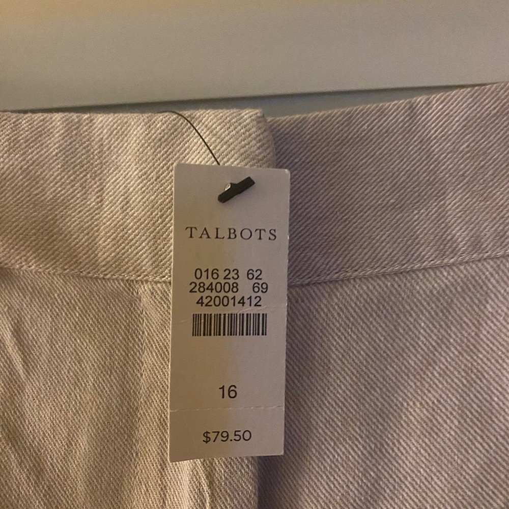 Talbots Easy Drawstring Pants